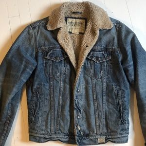 Sherpa lined jacket